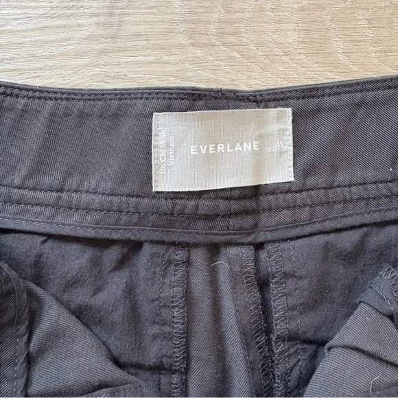 Everlane Black Wide-Leg Trouser Women's Pants - Picture 3 of 9